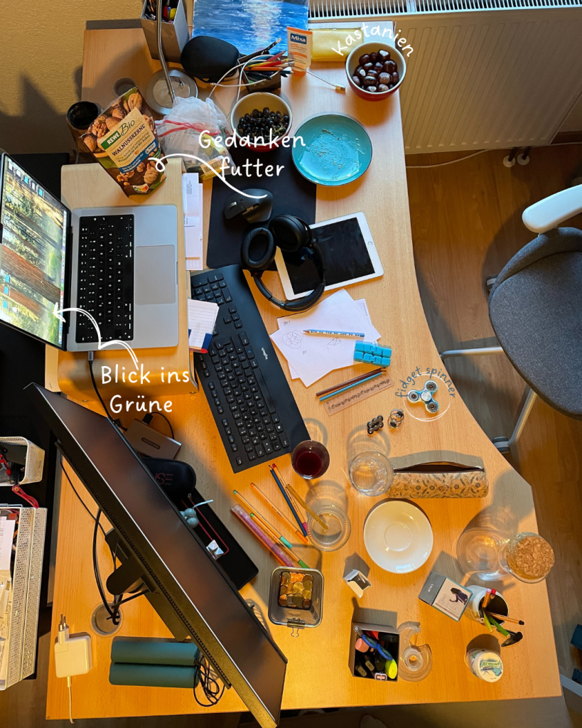Arbeitsplatz im Homeoffice