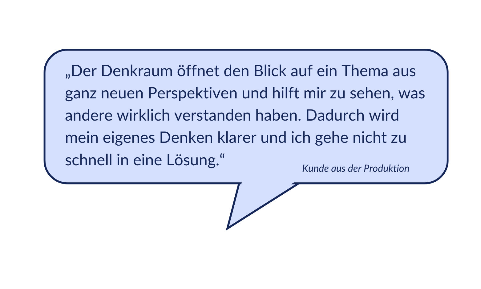 Testimonial Denkraum 2